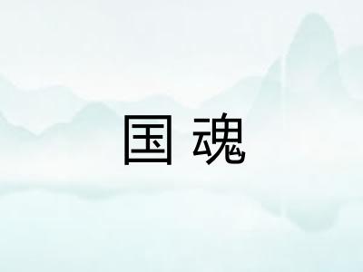 国魂 国魂