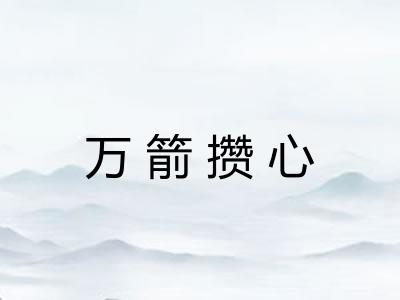 万箭攒心 万箭攒心