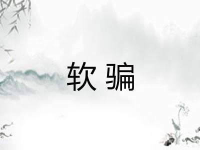 软骗 软骗