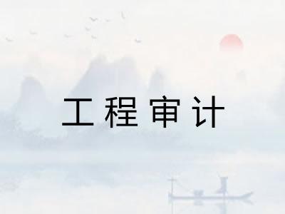 工程审计 工程审计