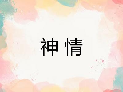 神情 神情