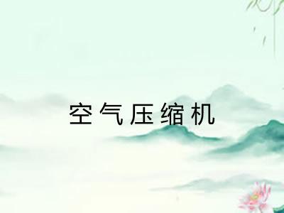 空气压缩机 空气压缩机