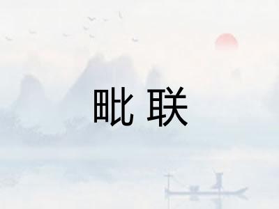 毗联
