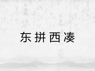 东拼西凑