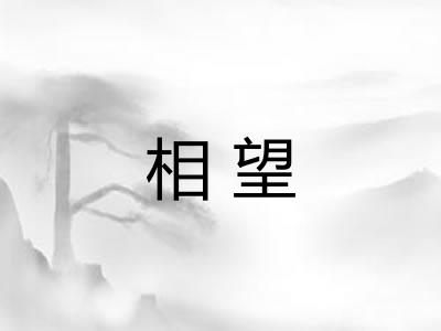 相望 相望