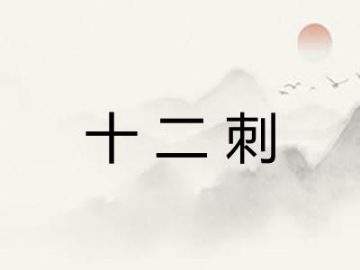 十二刺