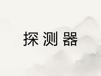 探测器 探测器