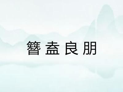 簪盍良朋