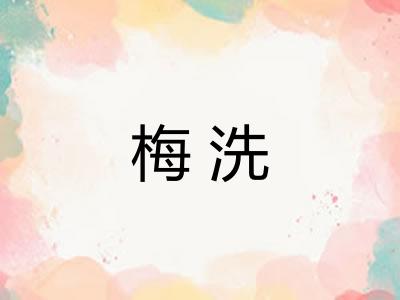 梅洗