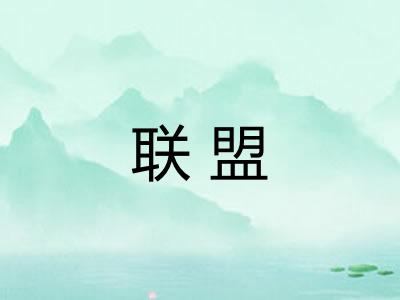 联盟 联盟