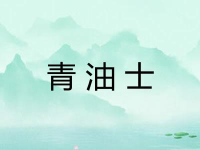 青油士