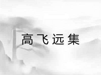 高飞远集 高飞远集