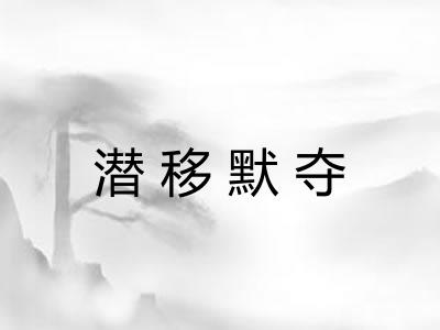 潜移默夺 潜移默夺