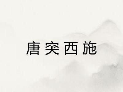 唐突西施 唐突西施