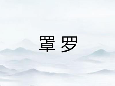 罩罗 罩罗