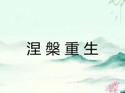 涅槃重生 涅槃重生