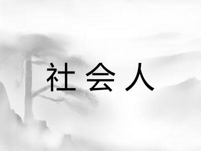 社会人