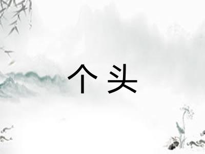 个头