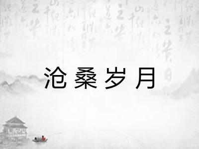 沧桑岁月 沧桑岁月