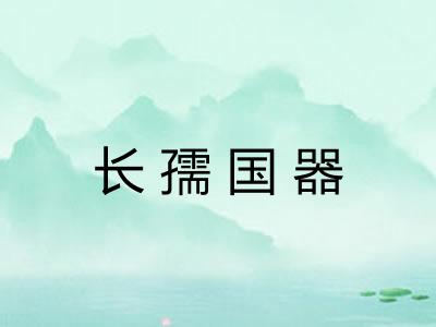 长孺国器