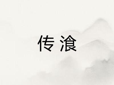 传湌