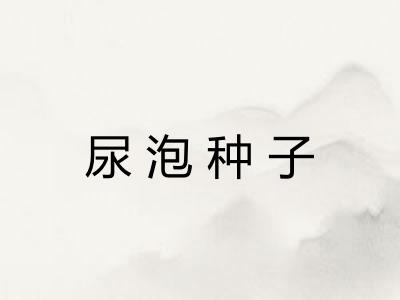 尿泡种子 尿泡种子