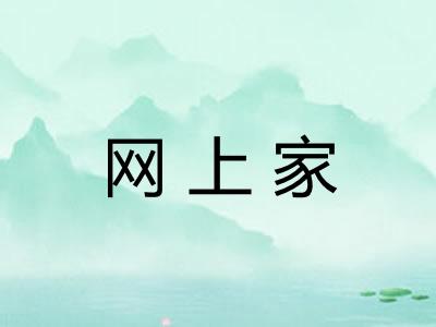 网上家