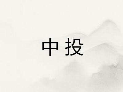 中投
