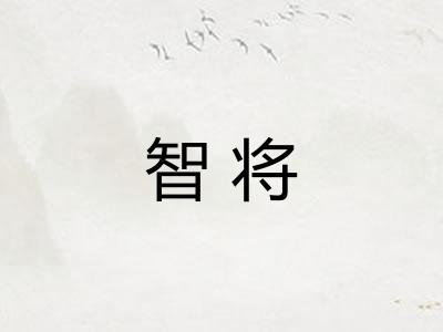 智将 智将