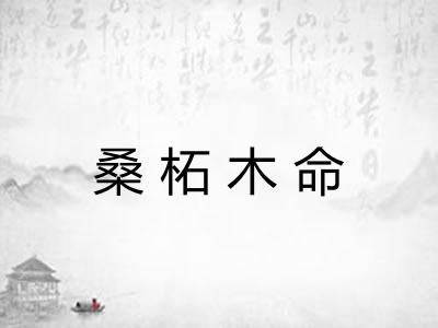 桑柘木命 桑柘木命