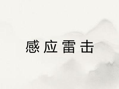 感应雷击 感应雷击