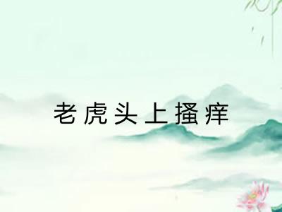 老虎头上搔痒 老虎头上搔痒