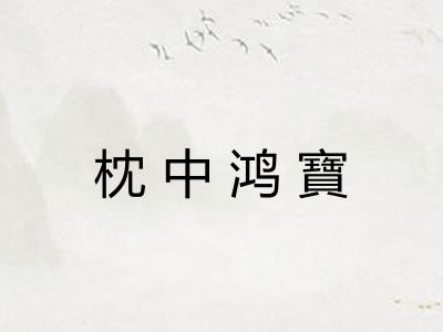 枕中鸿寶 枕中鸿寶