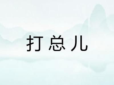 打总儿 打总儿