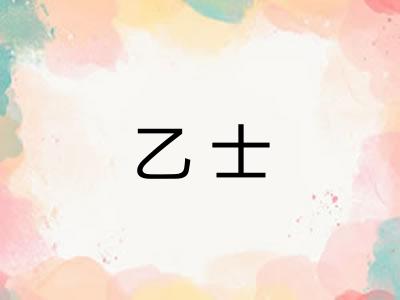 乙士