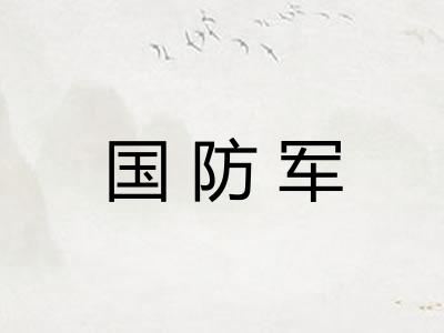 国防军