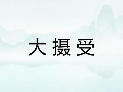 大摄受