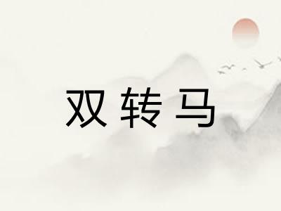 双转马