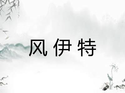 风伊特 风伊特