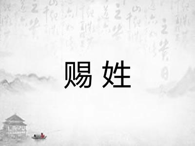 赐姓 赐姓
