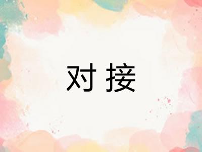 对接