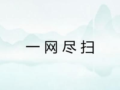 一网尽扫 一网尽扫