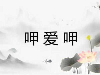 呷爱呷