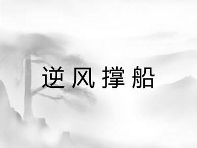 逆风撑船 逆风撑船