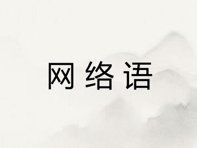 网络语 网络语