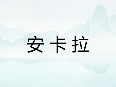 安卡拉 安卡拉