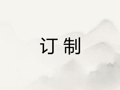 订制 订制