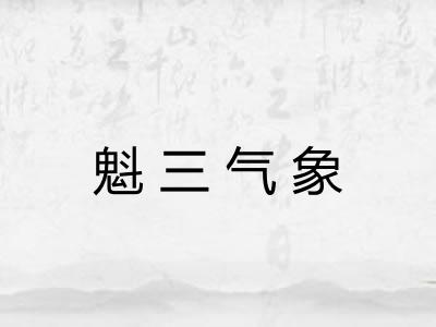 魁三气象