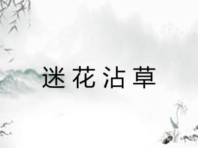 迷花沾草 迷花沾草