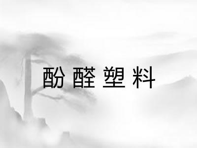 酚醛塑料 酚醛塑料